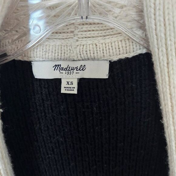 Madewell Knit Open Front Cardigan Sweater Size XS - Picture 10 of 11